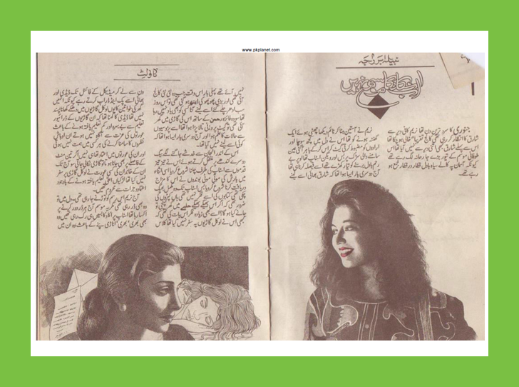Ab Inkar Ka Mausam Nahi Urdu Novel PDF by Nabeela Abar Raja