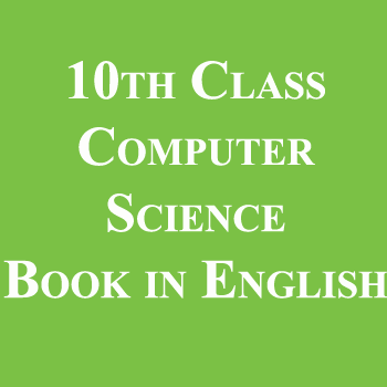 10th Class Computer Science Book in English pdf