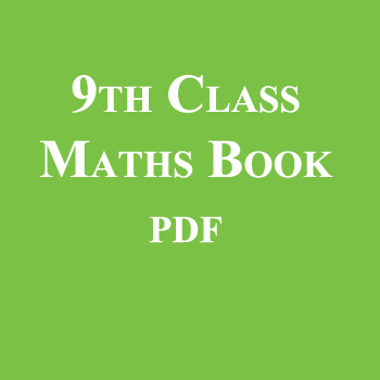 9th Class Maths Book pdf free Download
