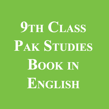 9th Class Pakistan Studies Book in English pdf