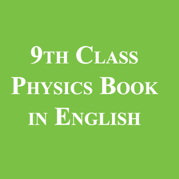 9th Class Physics Book in English pdf