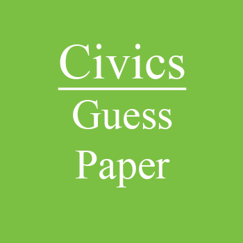 Civics Guess Paper