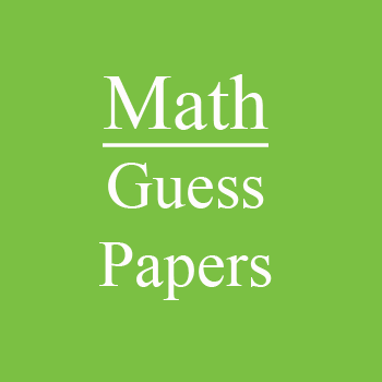 Math Guess Paper
