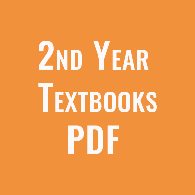 2nd Year Books or Textbooks PDF