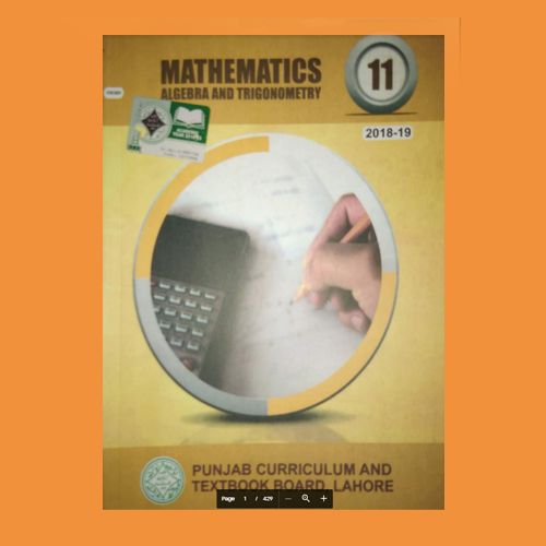 FSc 1st Year or Part 1 Math Book PDF