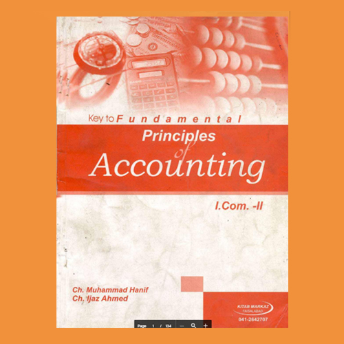 I Com Part 1 Accounting Key Book PDF
