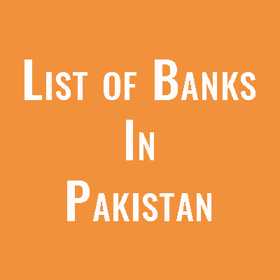 List of Banks in Pakistan